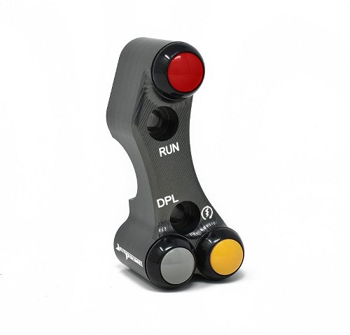 Jetprime Starter switch for standard brake pump, titanium -