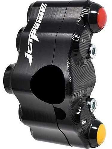 Jetprime Left handlebar switch, black - Ducati