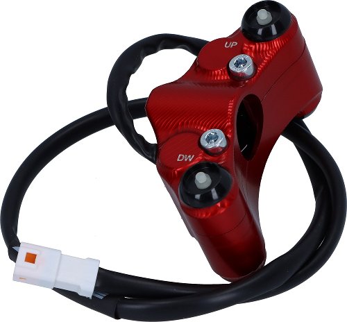 Jetprime Linker Lenkerschalter, rot - Ducati
