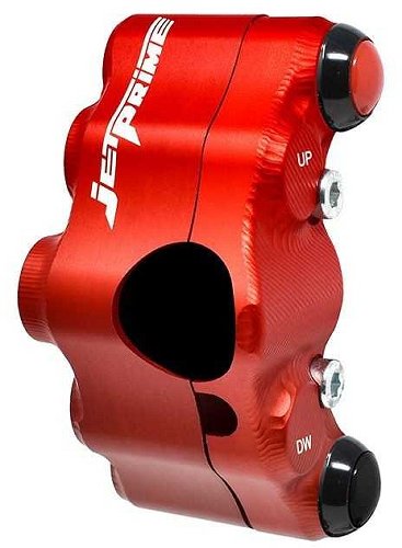 Jetprime Linker Lenkerschalter, rot - Ducati