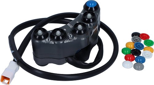 Jetprime Interruptor manillar izquierdo, titan - Ducati