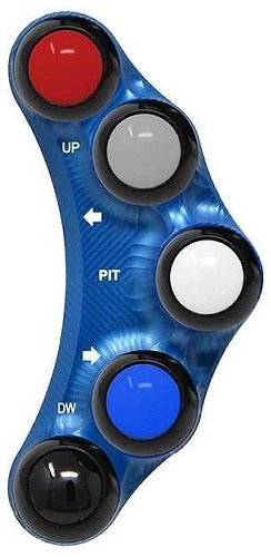 Jetprime Linker Race Lenkerschalter, blau - Aprilia