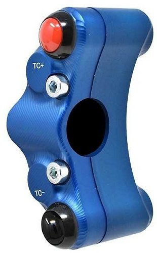 Jetprime Linker Race Lenkerschalter, blau - Aprilia