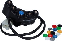 Jetprime Interruptor manillar izquierdo Race, negro -