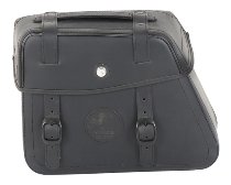 Hepco & Becker Leather single bag Rugged left for Cutout,