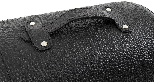 Hepco & Becker Leather single bag Nevada for C-Bow, Black