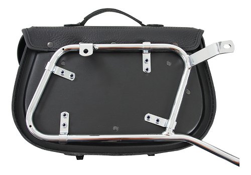 Hepco & Becker Leatherbags Ivory for tube saddlebag carrier,