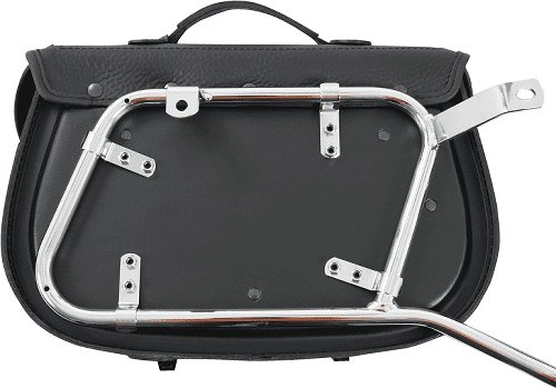 Hepco & Becker Saddlebag set Ivory black for tubular pannier