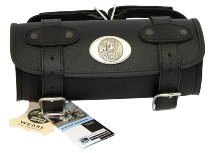 Hepco & Becker Rotolo porta attrezzi in pelle Liberty, Nero