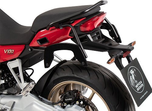 Hepco & Becker C-Bow Sidecarrier, Black- Moto Guzzi V100