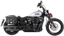 Hepco & Becker C-Bow Seitenträger, Schwarz - Harley-Davidson