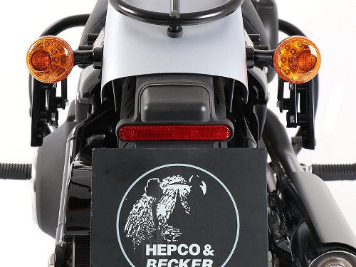 Hepco & Becker C-Bow Seitenträger, Schwarz - Harley-Davidson