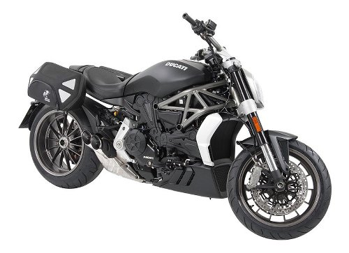 Hepco & Becker C-Bow Seitenträger, Schwarz - Ducati X Diavel