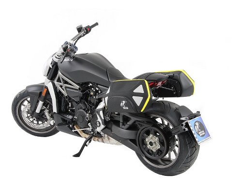 Hepco & Becker C-Bow Sidecarrier, Black - Ducati X Diavel