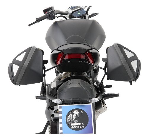 Hepco & Becker C-Bow Sidecarrier, Black - Ducati X Diavel