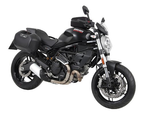 Hepco & Becker C-Bow Sidecarrier, Black - Ducati Monster 797