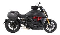 Hepco & Becker C-Bow Seitenträger, Schwarz - Ducati Diavel