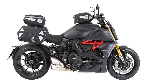 Hepco & Becker Sidecarrier, Black - Ducati Diavel 1260/S