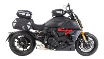 Hepco & Becker C-Bow Seitenträger, Schwarz - Ducati Diavel