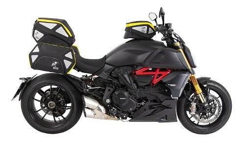 Hepco & Becker C-Bow Seitenträger, Schwarz - Ducati Diavel