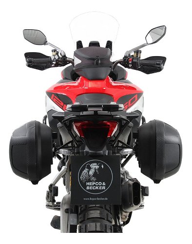 Hepco & Becker C-Bow Sidecarrier, Black - Ducati Multistrada