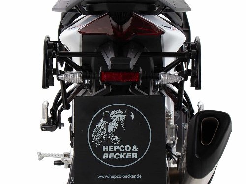 Hepco & Becker C-Bow sidecarrier, Black - Aprilia Tuono V4