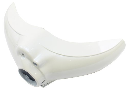 Aprilia Mudguard front, white - 50, 100 Scarabeo 2006-2012