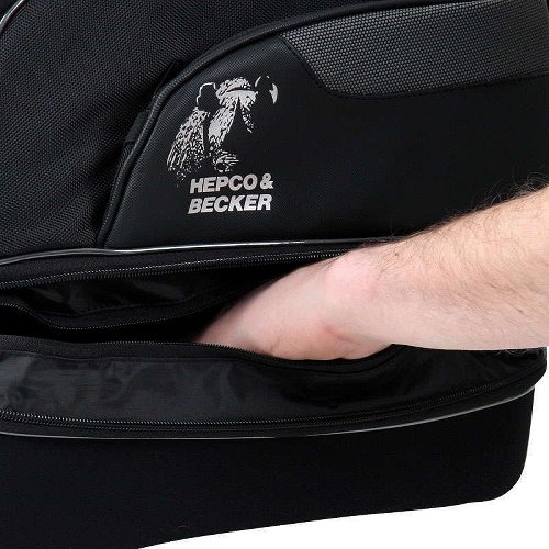 Hepco & Becker Borsa da serbatoio Street Tourer L, Nero