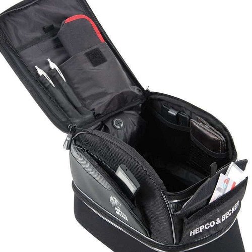 Hepco & Becker Borsa da serbatoio Street Tourer L, Nero