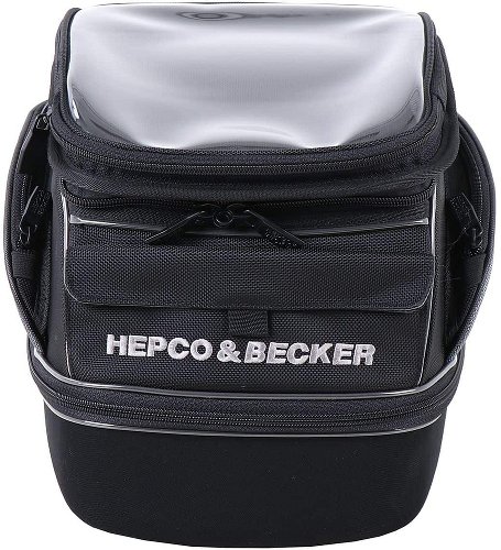 Hepco & Becker Borsa da serbatoio Street Tourer L, Nero