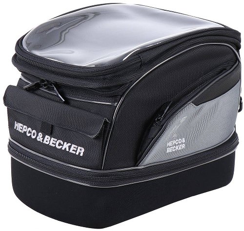 Hepco & Becker Sacoche de réservoir Street Tourer L, Noir