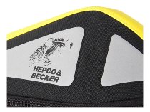 Hepco & Becker Tankbag Lock it Royster with yellow zipper,