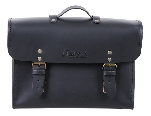 Hepco & Becker Legacy Leather Briefcase, Black