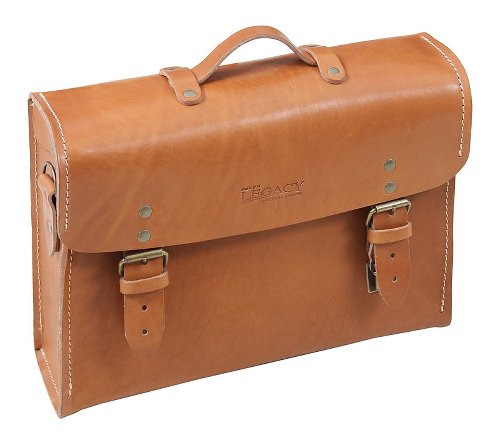 Hepco & Becker Legacy Leather briefcase 8 Liter, Brown