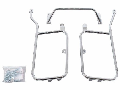 Hepco & Becker side case carrier, bolted, chrome