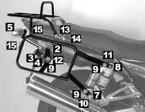 Yamaha Komplett-Träger Lock it XJR 1300 ab Bj.2004 - 2006