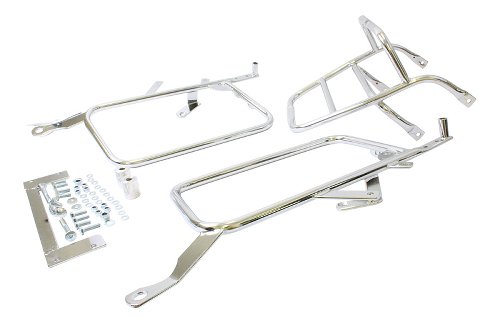 Hepco & Becker Side- and Topcasecarrierset, Chrome - Moto