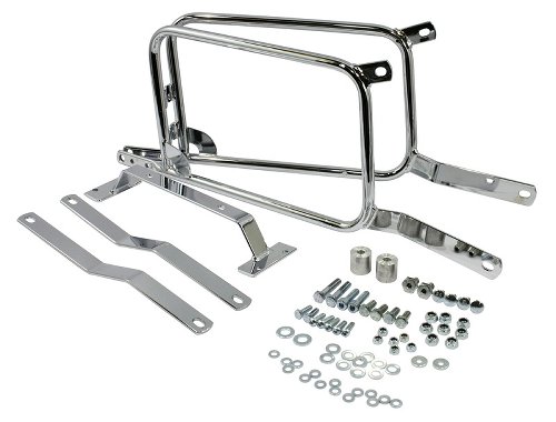 Hepco & Becker Sidecarrier permanent mounted, Chrome - Moto