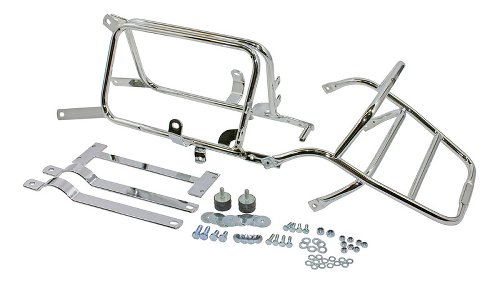 Hepco & Becker Side- and Topcasecarrierset, Chrome - Moto