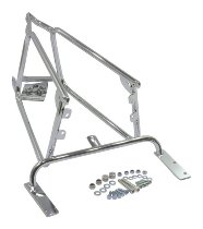 Hepco & Becker Sidecarrier permanent mounted, Chrome - Moto