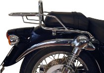 Hepco & Becker Tube Topcasecarrier, Chrome - Moto Guzzi