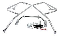 Hepco & Becker Sidecarrier permanent mounted, Chrome - Moto