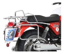 Hepco & Becker Side carrier permanent mounted, Chrome - Moto