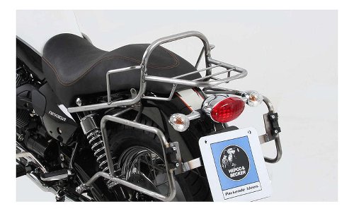 Hepco & Becker Tube Topcasecarrier, Chrome - Moto Guzzi