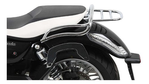 Hepco & Becker Tube rear rack, Chrome - Moto Guzzi