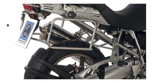 Hepco & Becker Sidecarrier Lock-it, Silver - BMW R 1200 GS