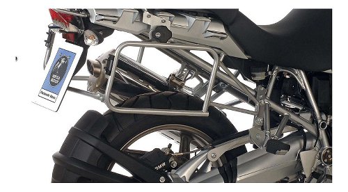 Hepco & Becker Sidecarrier Lock-it, Silver - BMW R 1200 GS