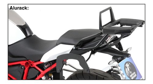 Hepco & Becker Alurack Topcaseträger, Schwarz - BMW R 1200