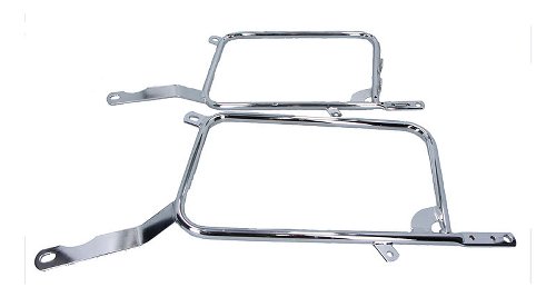 Hepco & Becker Side- and Topcasecarrierset, Chrome - Ducati