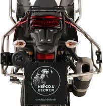 Hepco & Becker Sidecarrierset Cutout, Black - Yamaha Ténéré